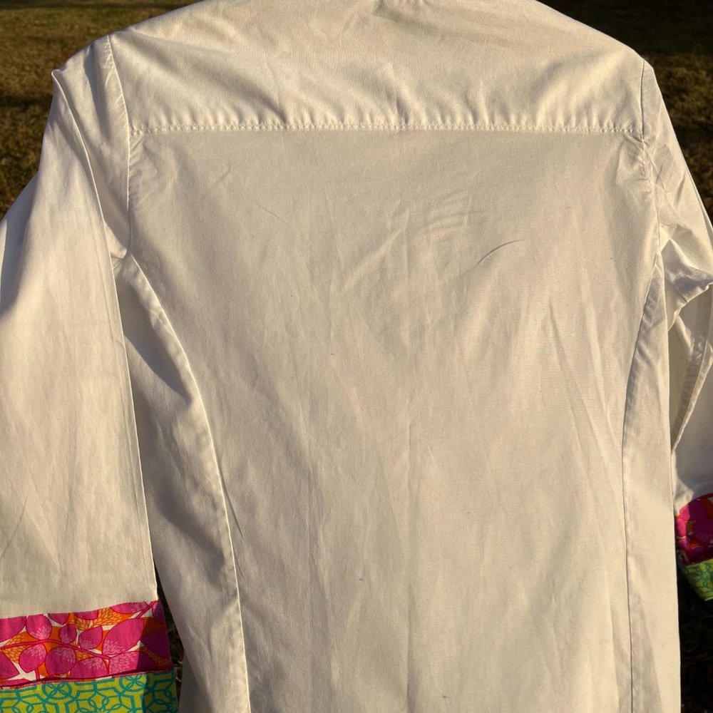 Unique Patchwork Button Down - Picture 4 of 4